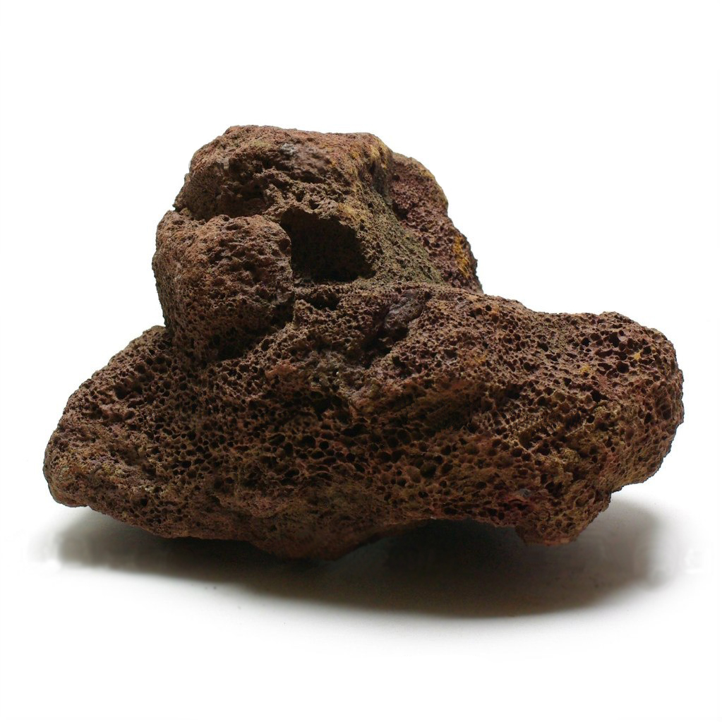 Камень для аквариума и террариума UDeco Brown Lava L, натуральный, 20-30 см