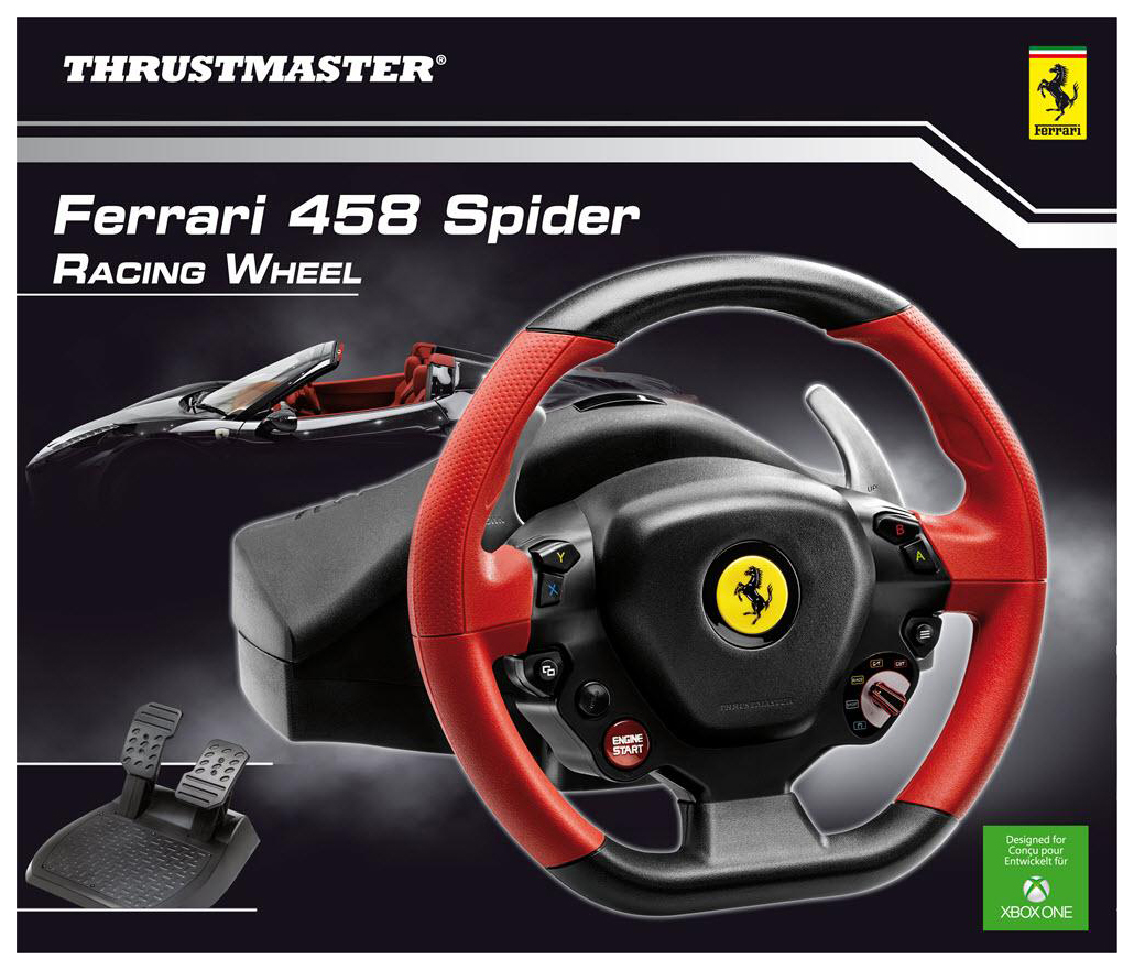 Ferrari 458 spider racing wheel windows 10 не работает