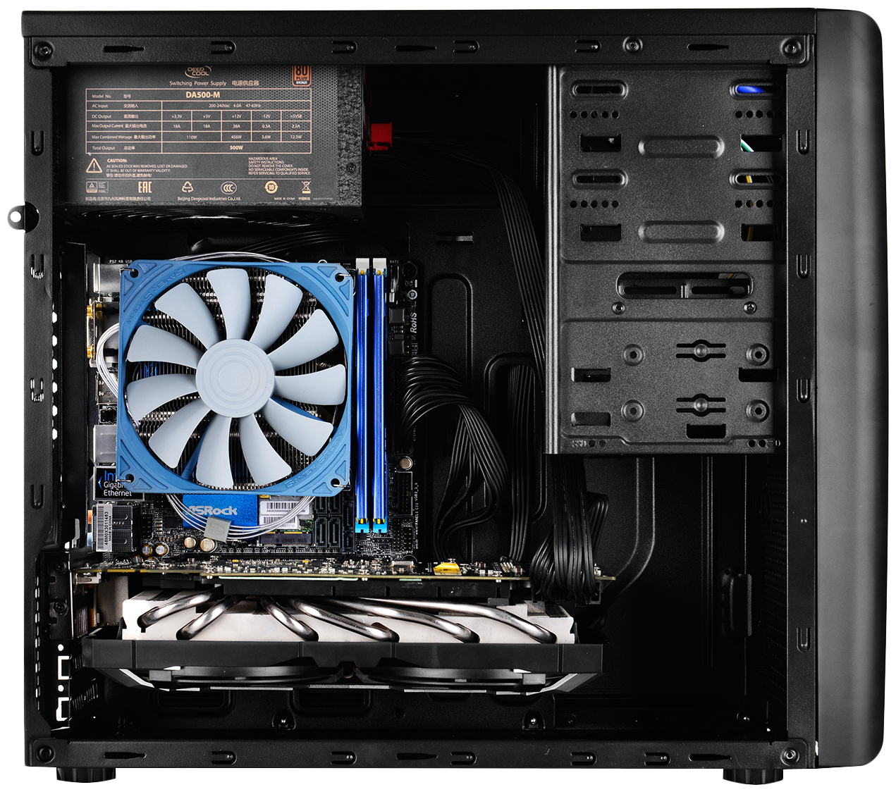 Как разобрать корпус deepcool Корпус компьютерный DEEPCOOL Smarter LED (DP-MATX-SMTRLED) Black - отзывы покупа