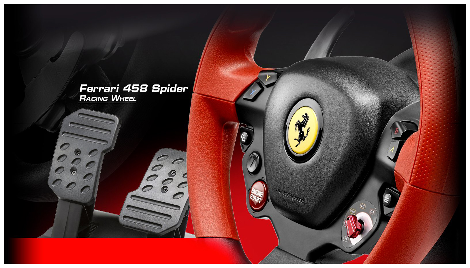 Ferrari 458 spider racing wheel настройка