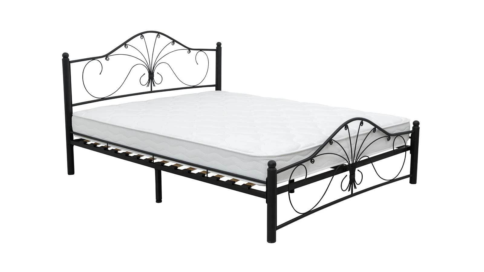 Кровать Askona PROVANCE, цвет черный 140x200