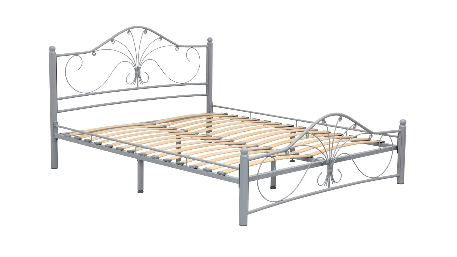 Кровать Askona PROVANCE, цвет серый 180x200