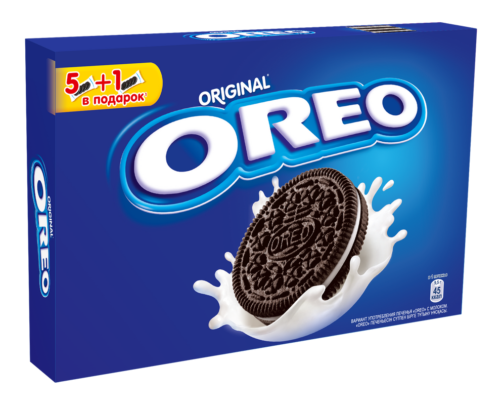 Купить печенье OREO, с Какао и начинкой с Ванильным вкусом, 228 г, цены ...