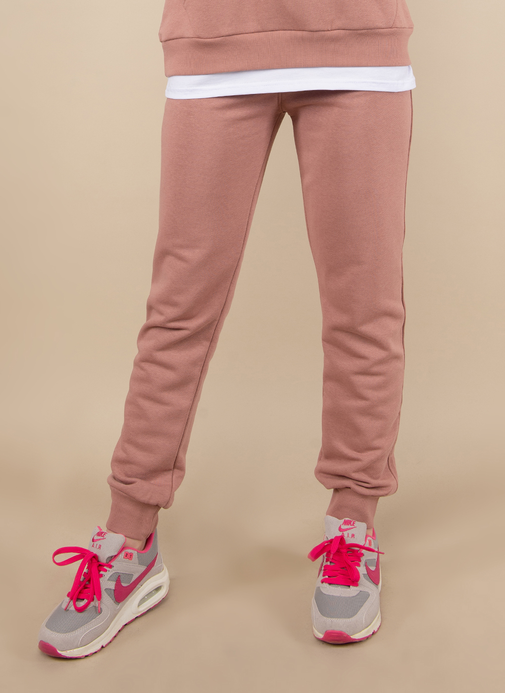Спортивные брюки женские Каляев 50976 розовые 54-56 RU