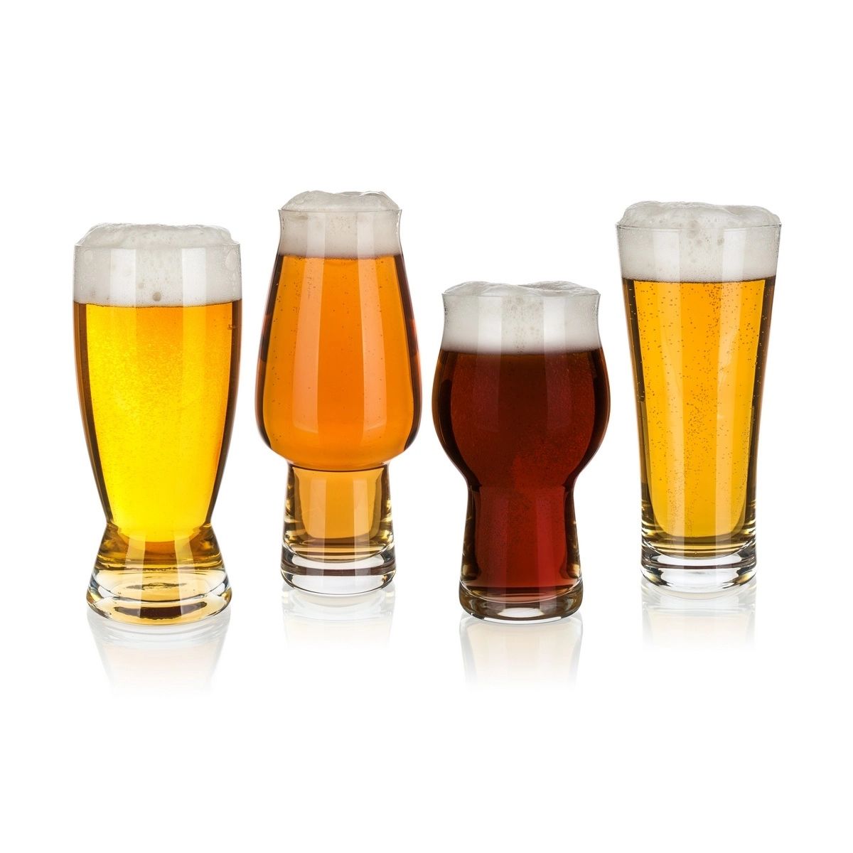 Набор бокалов для пива Banquet Crystal Beer Collection 4 предмета