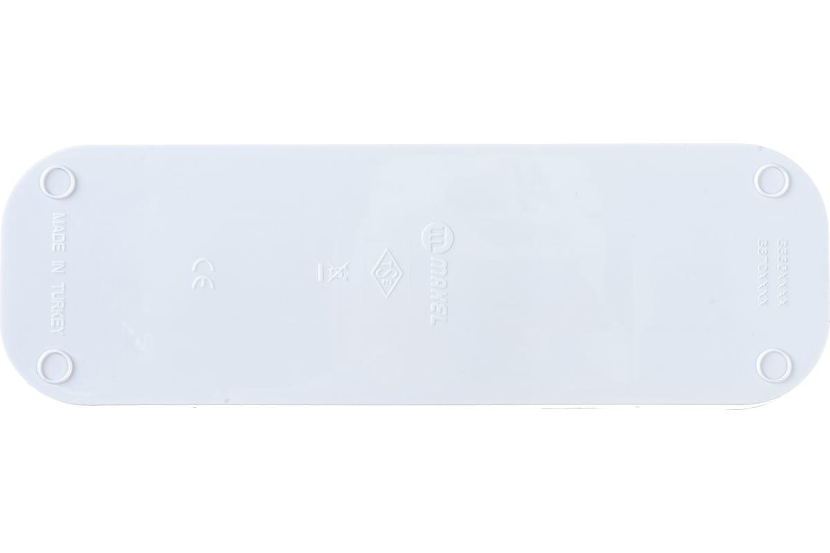 Колодка удлинителя 3-м с заземлением, с выключателем MAKEL MGP 211 ...