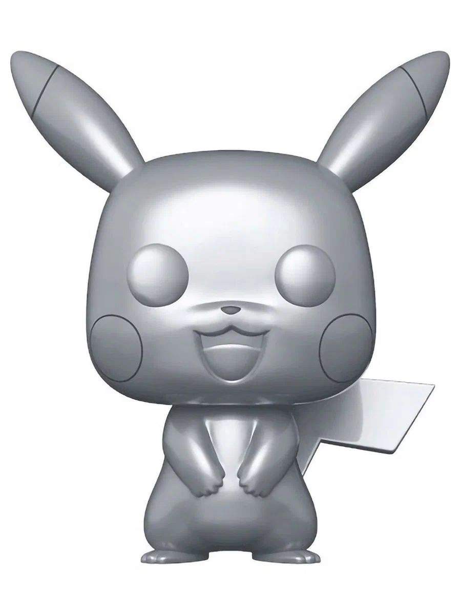 Фигурка Funko Pokemon - POP! Games - Pikachu (Metallic) 59873 – купить в  Москве, цены в интернет-магазинах на Мегамаркет