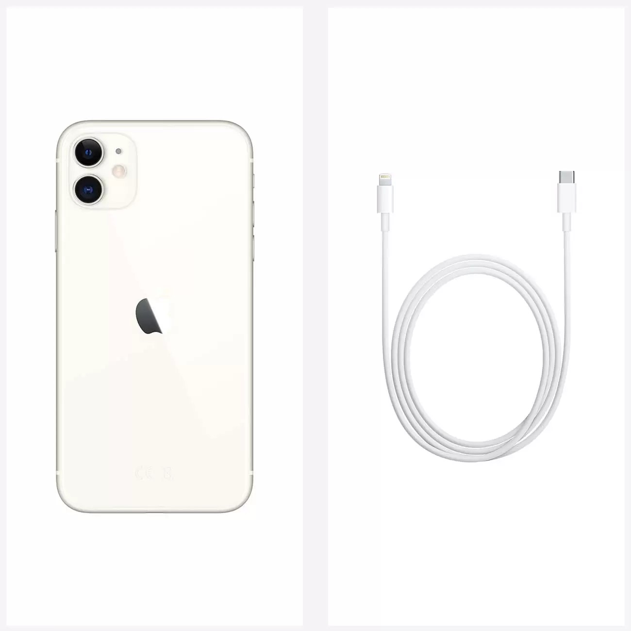 Смартфон Apple iPhone 11 64GB с новой комплектацией White, купить в Москве,  цены в интернет-магазинах на Мегамаркет