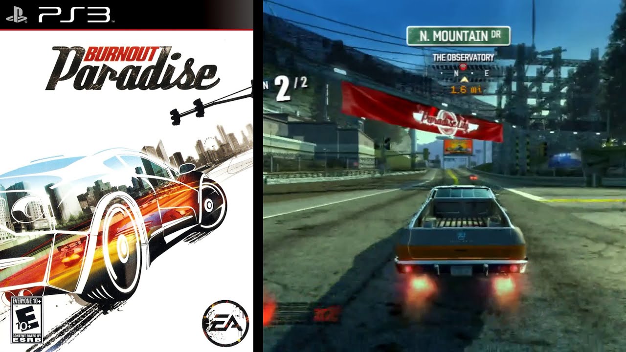 Burnout paradise ps3. Burnout Paradise PLAYSTATION 3.