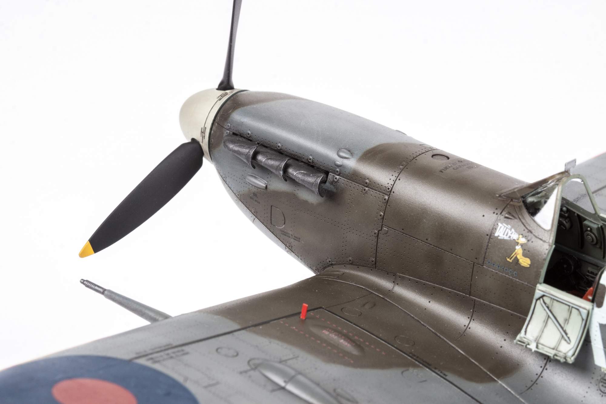 Spitfire mk vb. Интерьер кабины истребителя Спитфайр