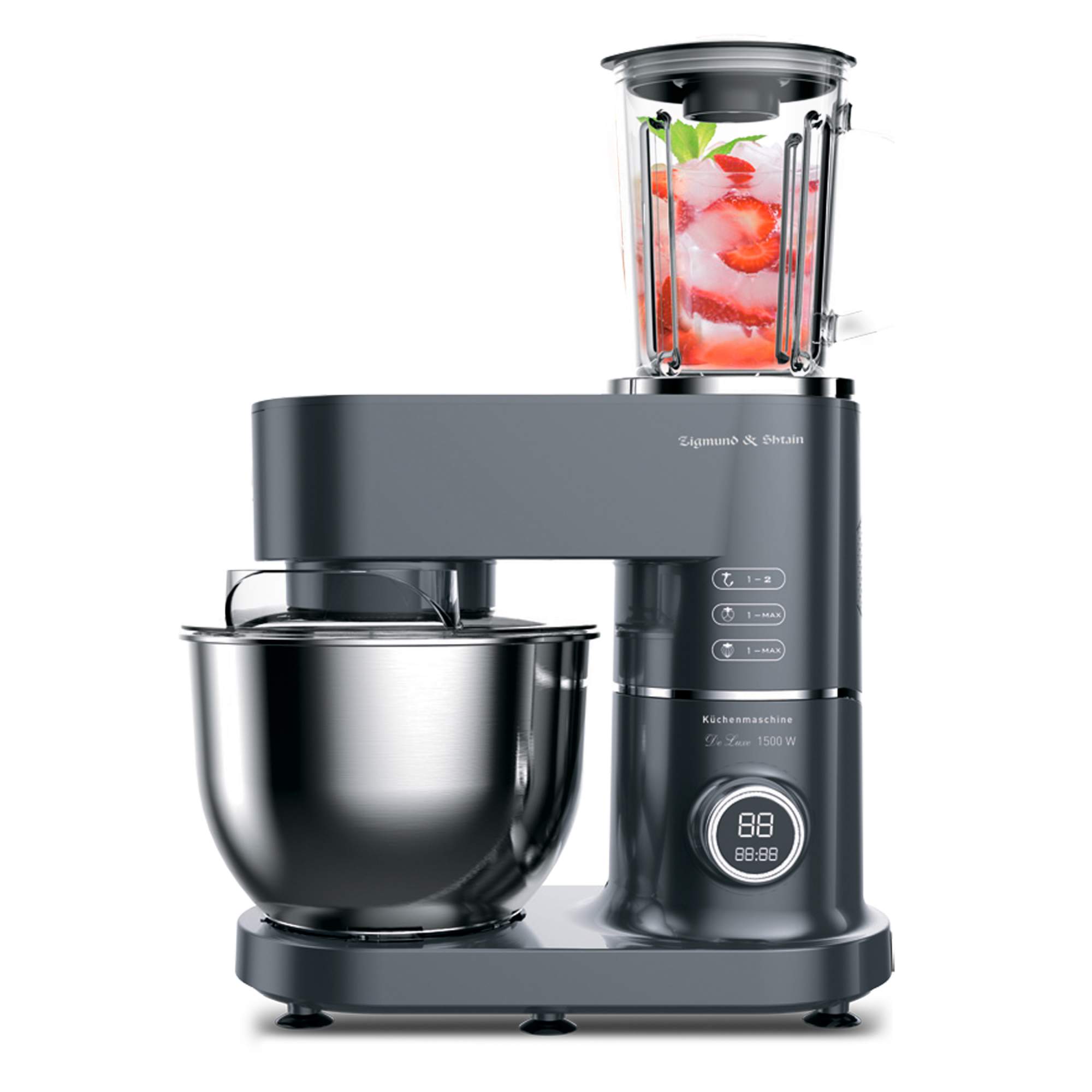 Кухонный комбайн Zigmund & Shtain ZKM-994 серый, черный, купить в ...