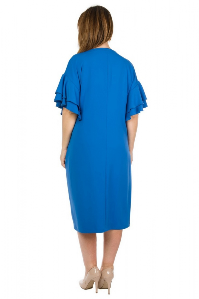 Платье женское LE FATE LF0393AL10 синее 48