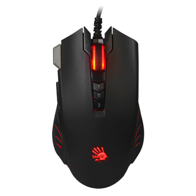 Игровая мышь A4Tech Bloody V9M Black/Red, купить в Москве, цены в интернет-магазинах на Мегамаркет