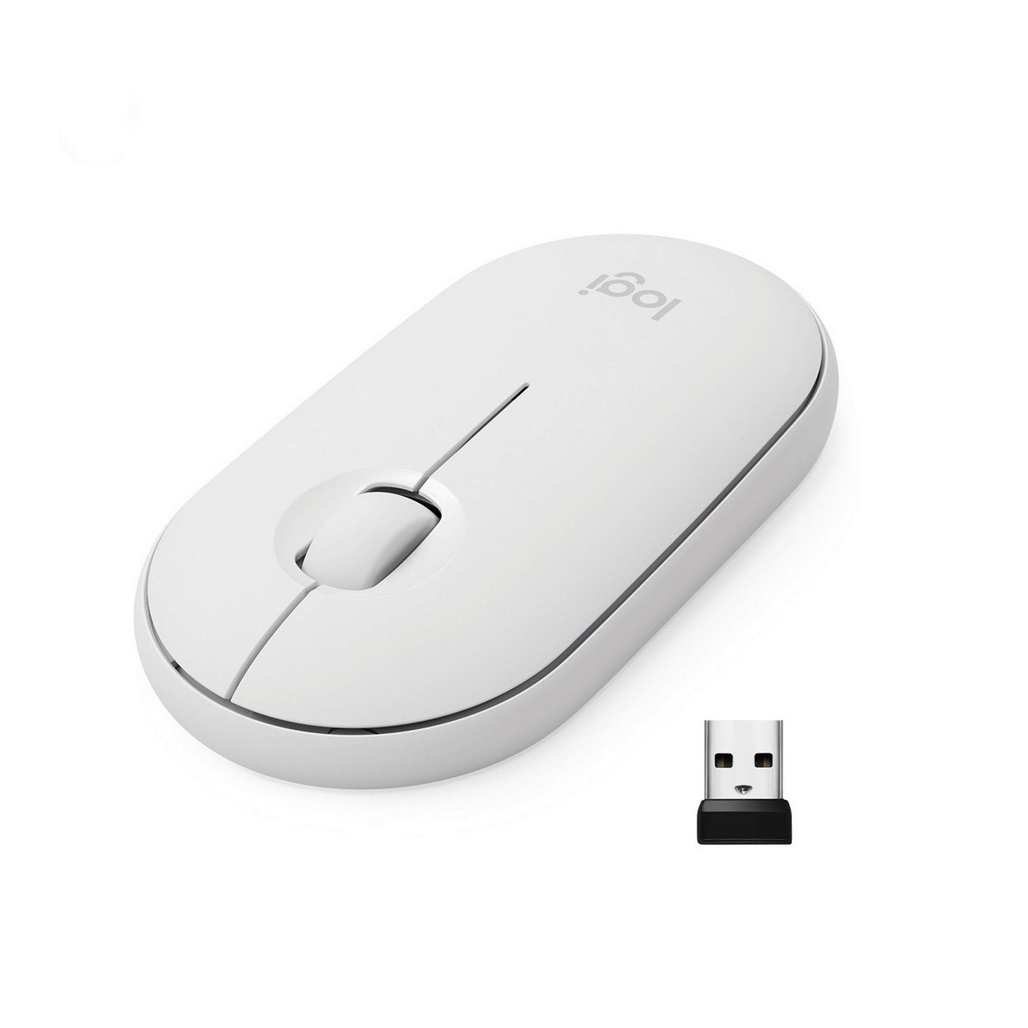 Беспроводная мышь Logitech Pebble M350 White (910-005716), купить в Москве, цены в интернет-магазинах на Мегамаркет