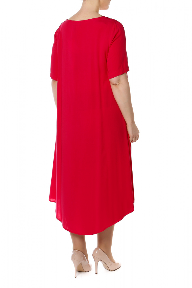 Платье женское LE FATE LF0454A_1 розовое 52