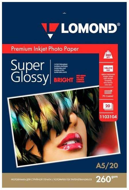 Фотобумага для принтера Lomond 1103104 Super Glossy Bright - купить в pcshop, цена на Мегамаркет