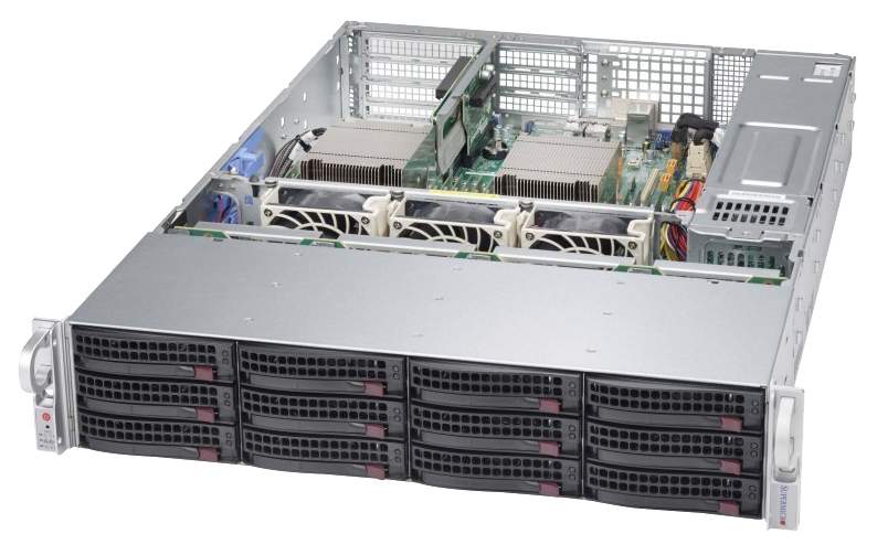 Корпус компьютерный Supermicro CSE-825TQC-R740WB Black, купить в Москве, цены в интернет-магазинах на Мегамаркет