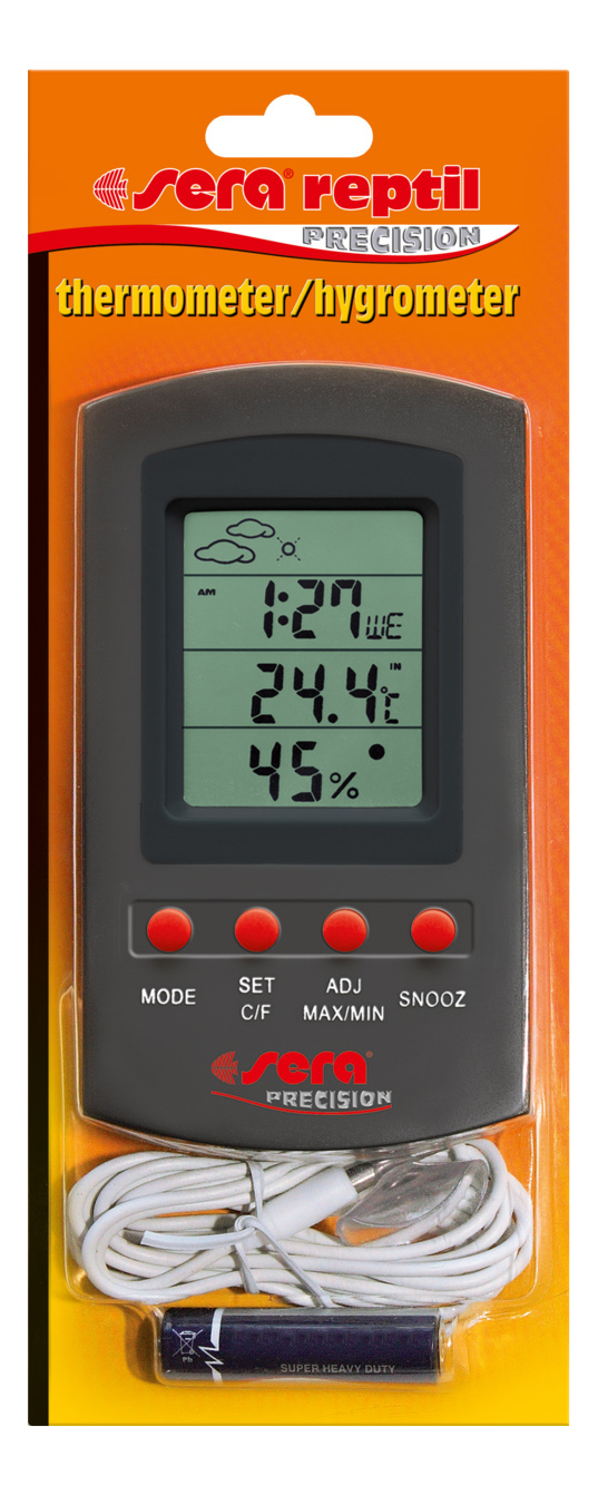 Термометр для террариума sera -50-70°C