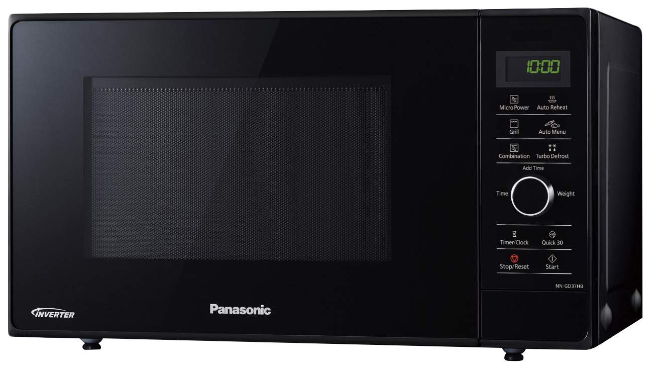 Микроволновая печь с грилем Panasonic NN-GD37HBZPE черный, купить в Москве,  цены в интернет-магазинах на Мегамаркет