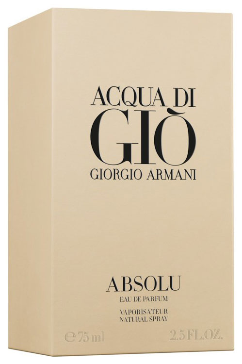 Acqua di gio hotsell absolu 75 ml