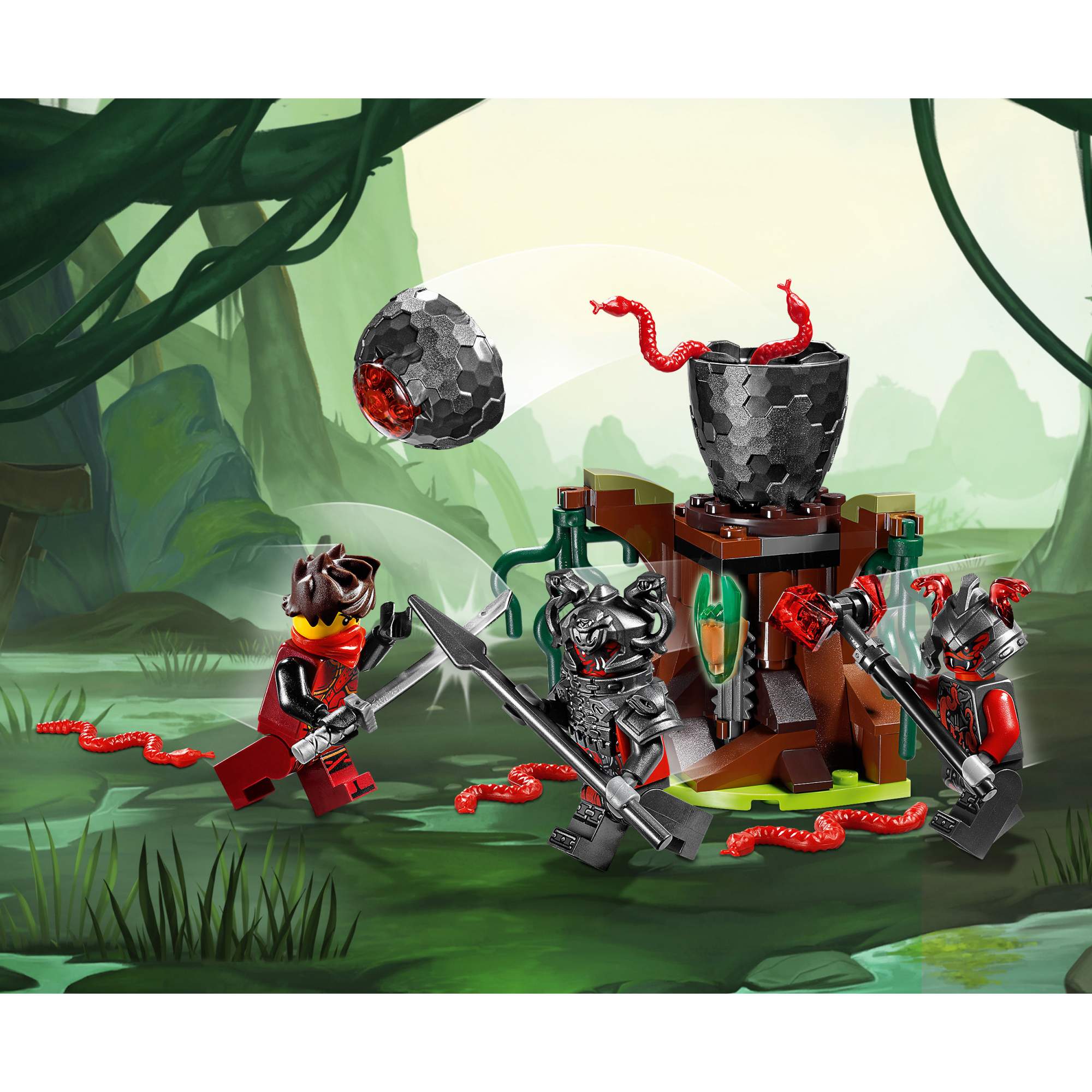 Конструктор LEGO Ninjago Атака Алой армии (70621) - отзывы покупателей на  Мегамаркет