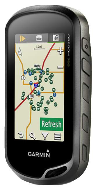 Карты для навигатора туристического гармин Туристический навигатор Garmin Oregon 700T + карты Топо черный - купить в Москве