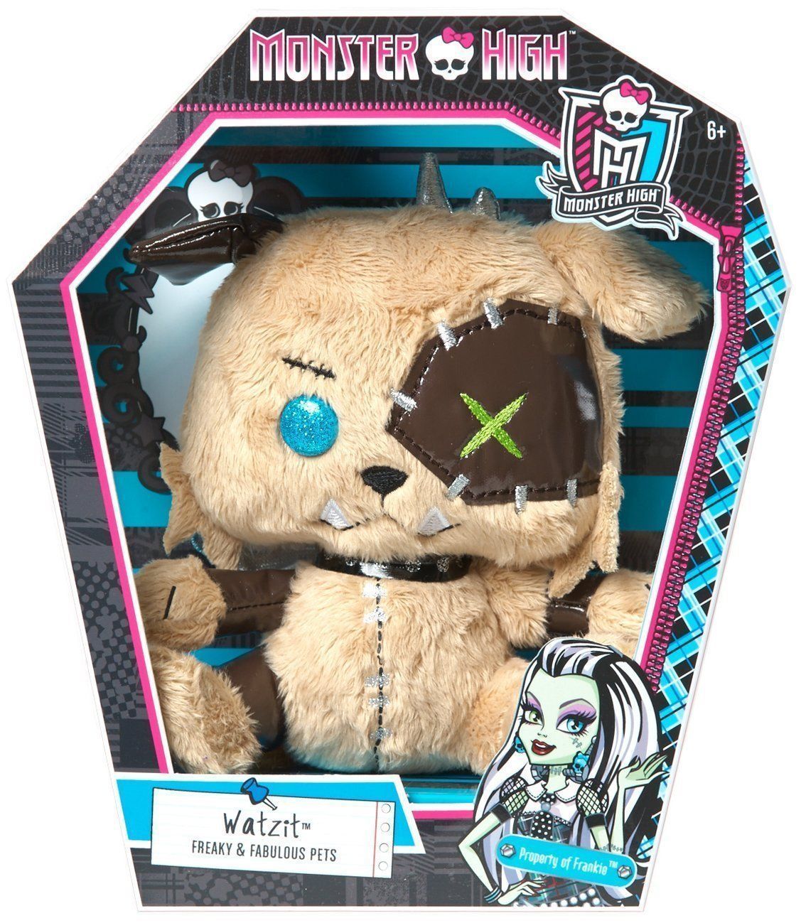 Мягкая игрушка Monster High Ватзит - Плюшевый питомец Фрэнки Штейн 53013 –  купить в Москве, цены в интернет-магазинах на Мегамаркет