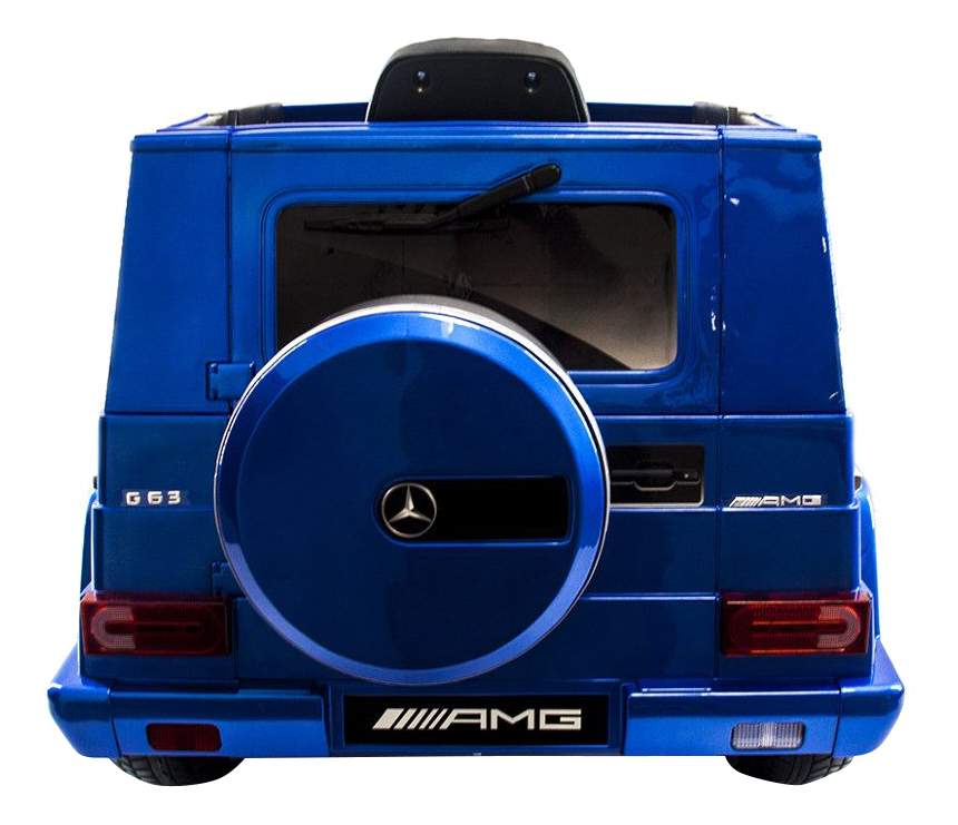 Электромобиль Mercedes-Benz G65 AMG синий глянец RIVERTOYS