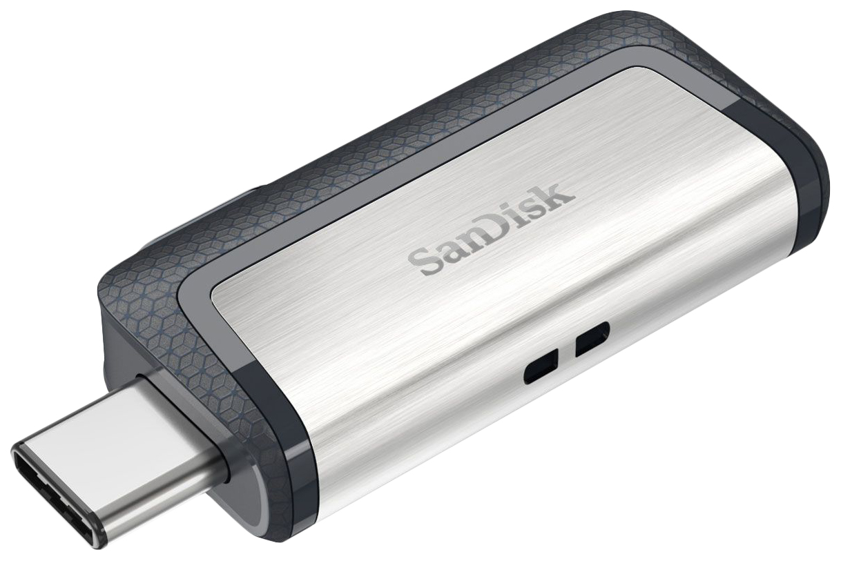 Флешка SanDisk Ultra Dual 64ГБ Silver/Black (SDDDC2-064G-G46) - отзывы  покупателей на Мегамаркет | 100023589131