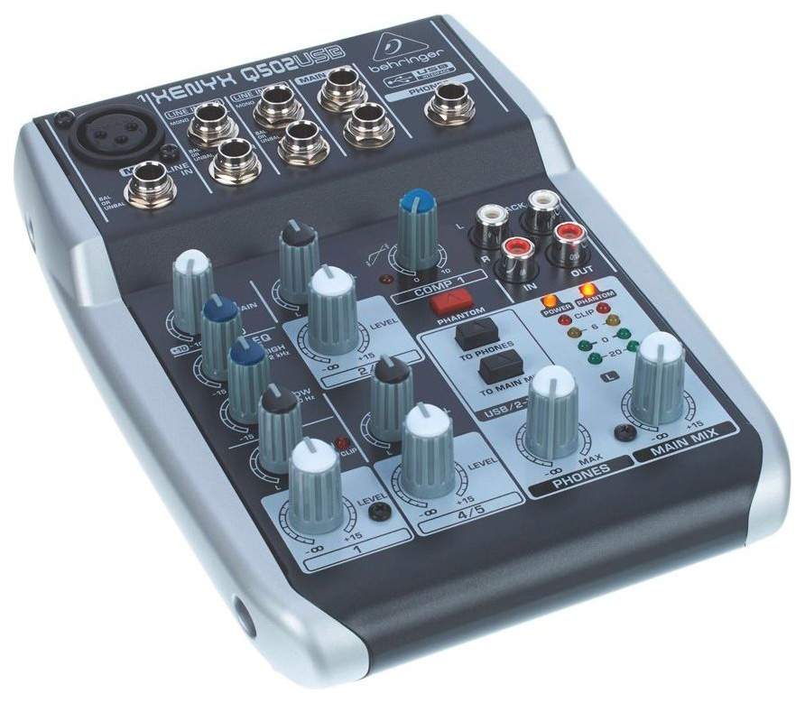 Микшерный пульт Behringer Xenyx Q502USB