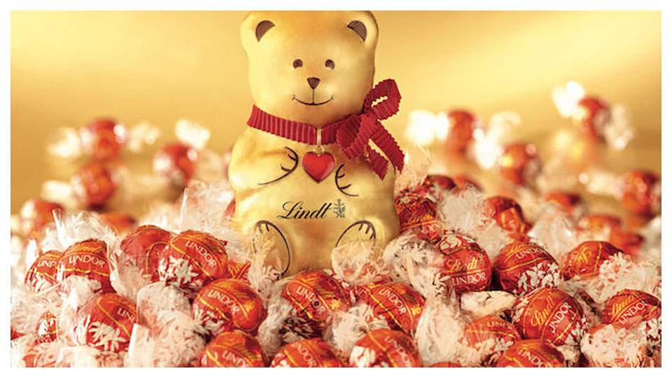 Шоколадные конфеты мишки Lindt