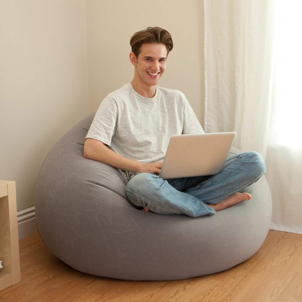 Надувное кресло Intex Beanless Bag Chair