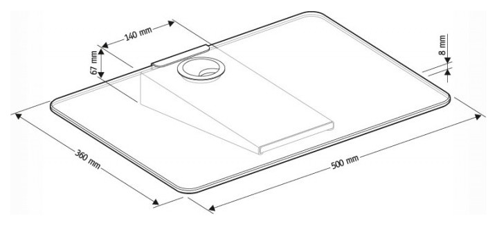 Кронштейн полка holder dvd f1001 b