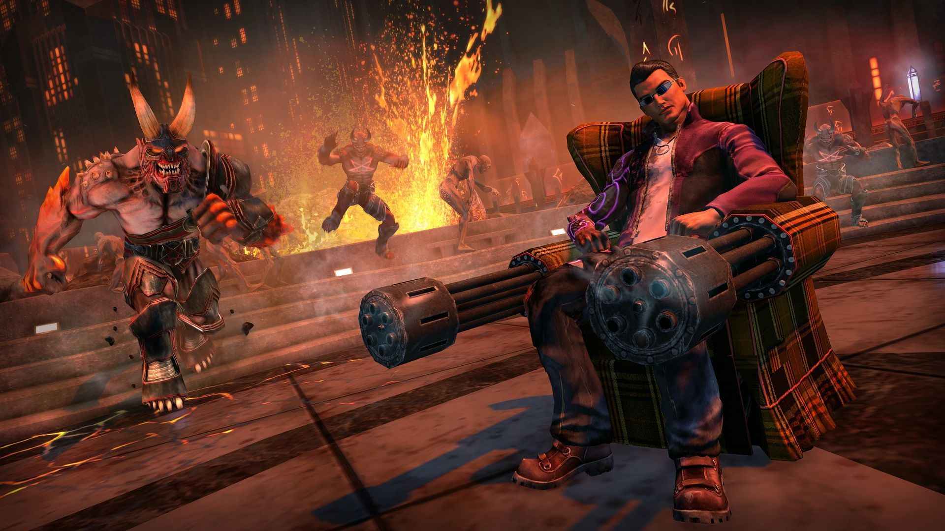 Игра Saints Row: Gat Out of Hell (русские субтитры) (PS3) - купить в  Москве, цены в интернет-магазинах Мегамаркет