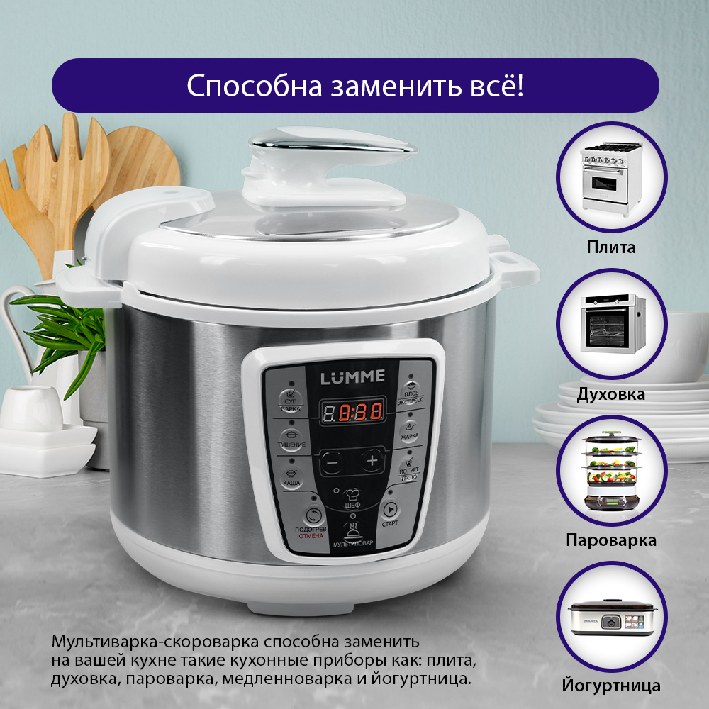 Инструкция для мультиварки lumme lu 1450