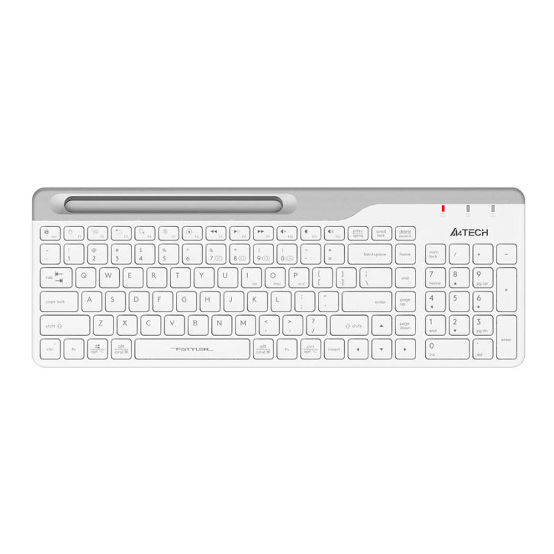 Беспроводная клавиатура A4Tech Fstyler FBK25 White, купить в Москве, цены в интернет-магазинах на Мегамаркет