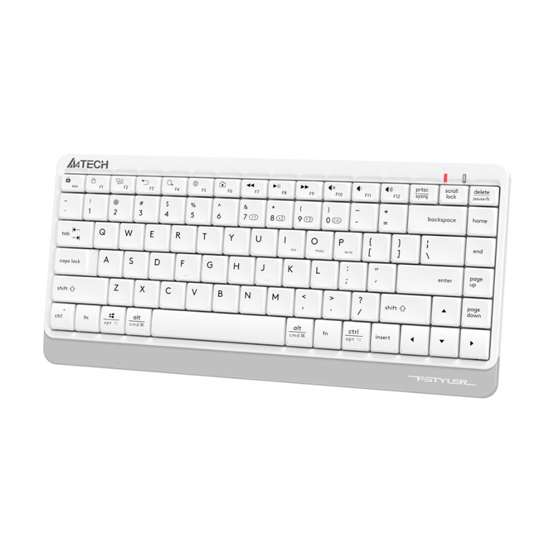 Беспроводная клавиатура A4Tech Fstyler FBK11 White, купить в Москве ...