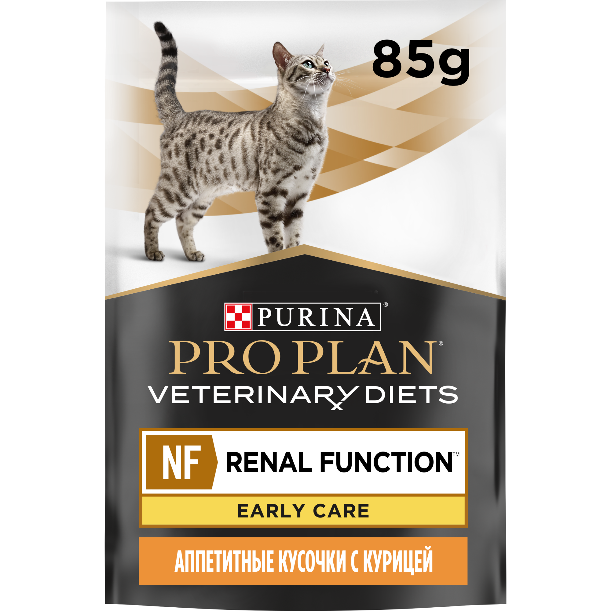 Влажный корм для кошек Pro Plan Veterinary Diets NF, курица, 10 шт по 85 г  - отзывы покупателей на Мегамаркет