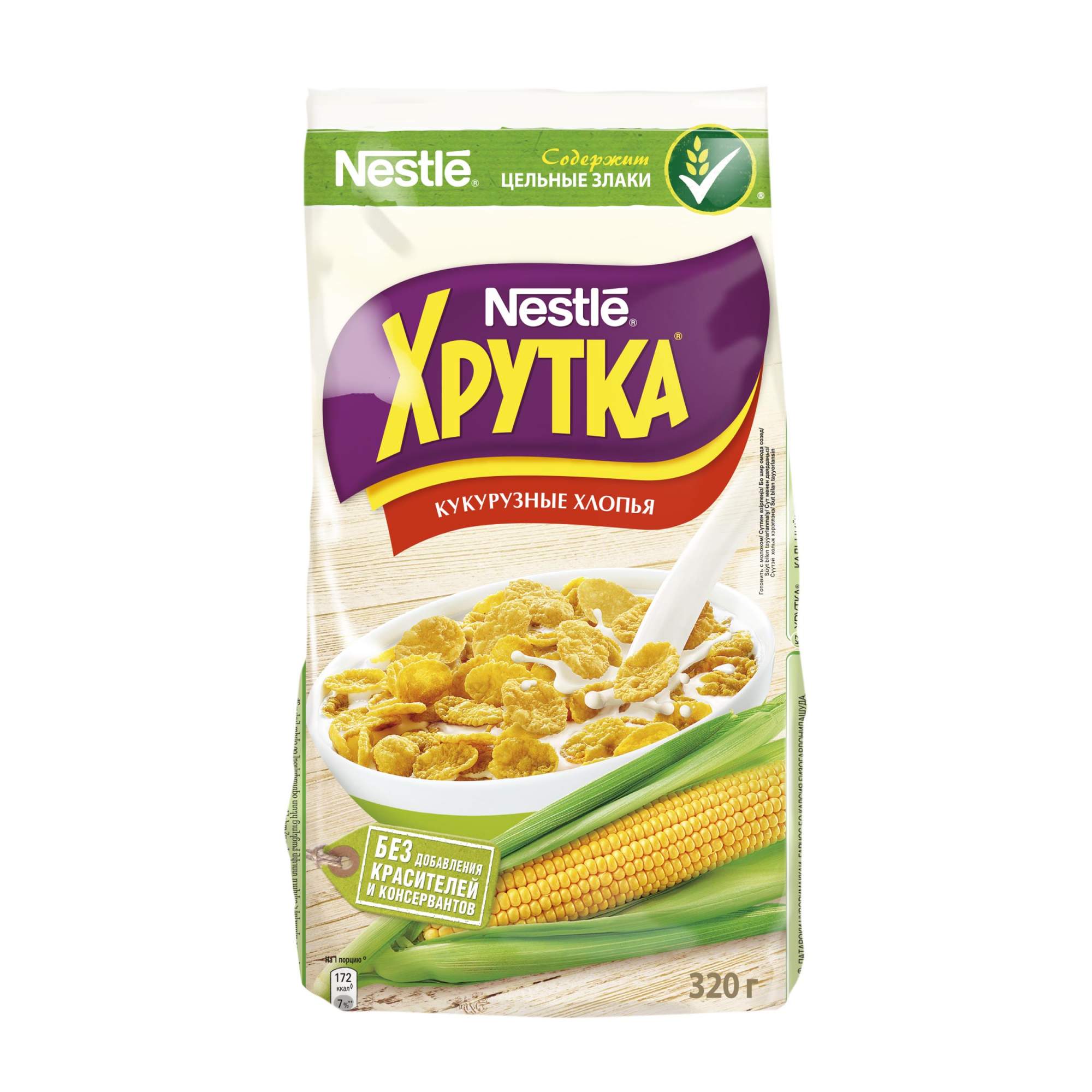 Завтрак Nestle хрутка кукурузные хлопья 320 г