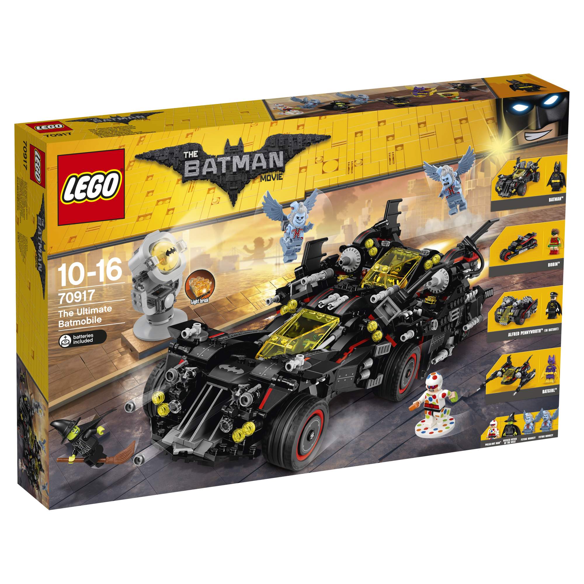 Конструктор LEGO Batman Movie Крутой Бэтмобиль (70917) – купить в Москве,  цены в интернет-магазинах на Мегамаркет