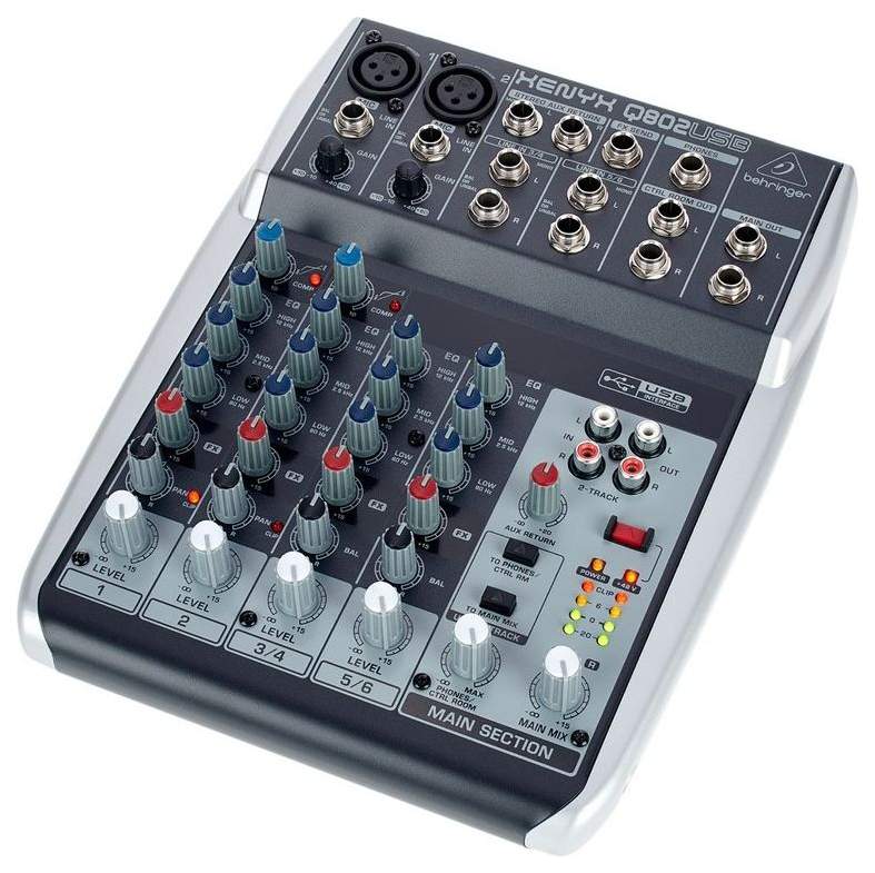 Микшерный пульт Behringer Xenyx Q802USB