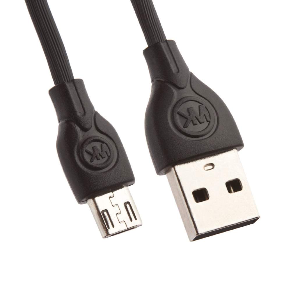 Сетевое зарядное устройство WK Blanc WP-U11, 2 USB, 2,1 A, (0L-00035293) black