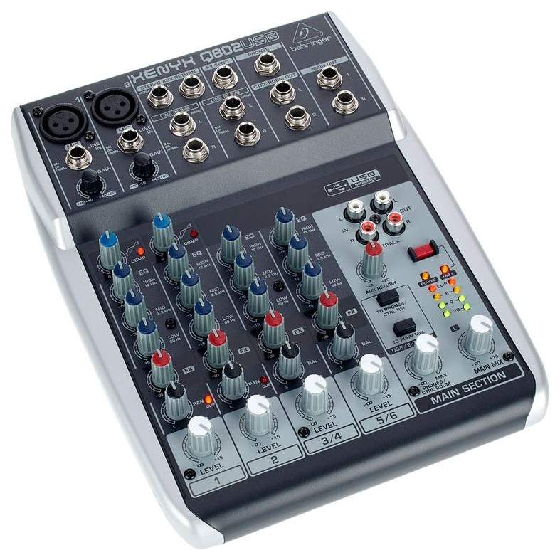 Микшерный пульт Behringer Xenyx Q802USB