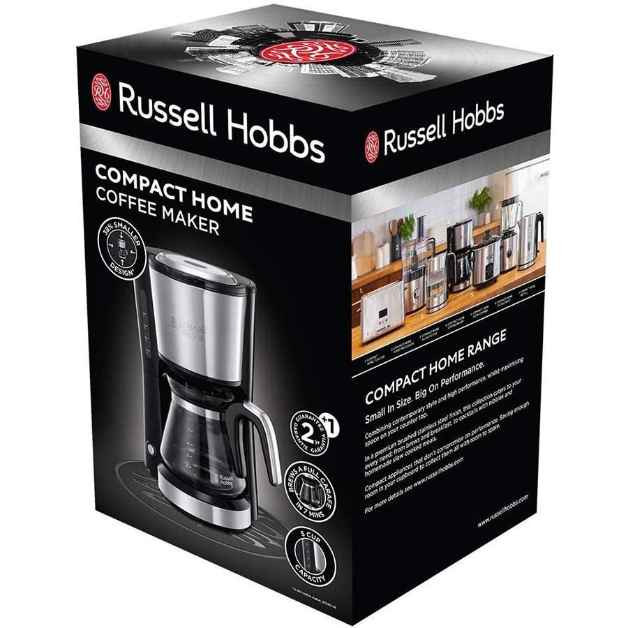 Russell hobbs compact store home coffee maker