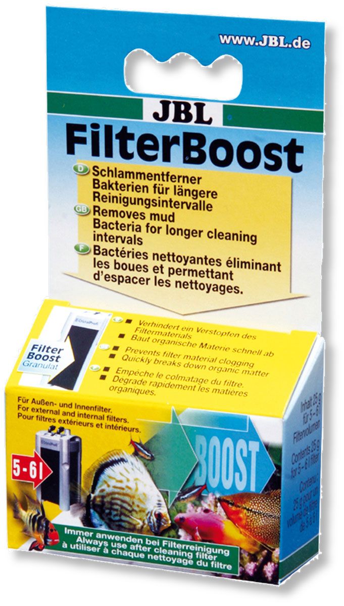 Бактерии для внешних и внутренних фильтров JBL FilterBoost, порошок, 25 г