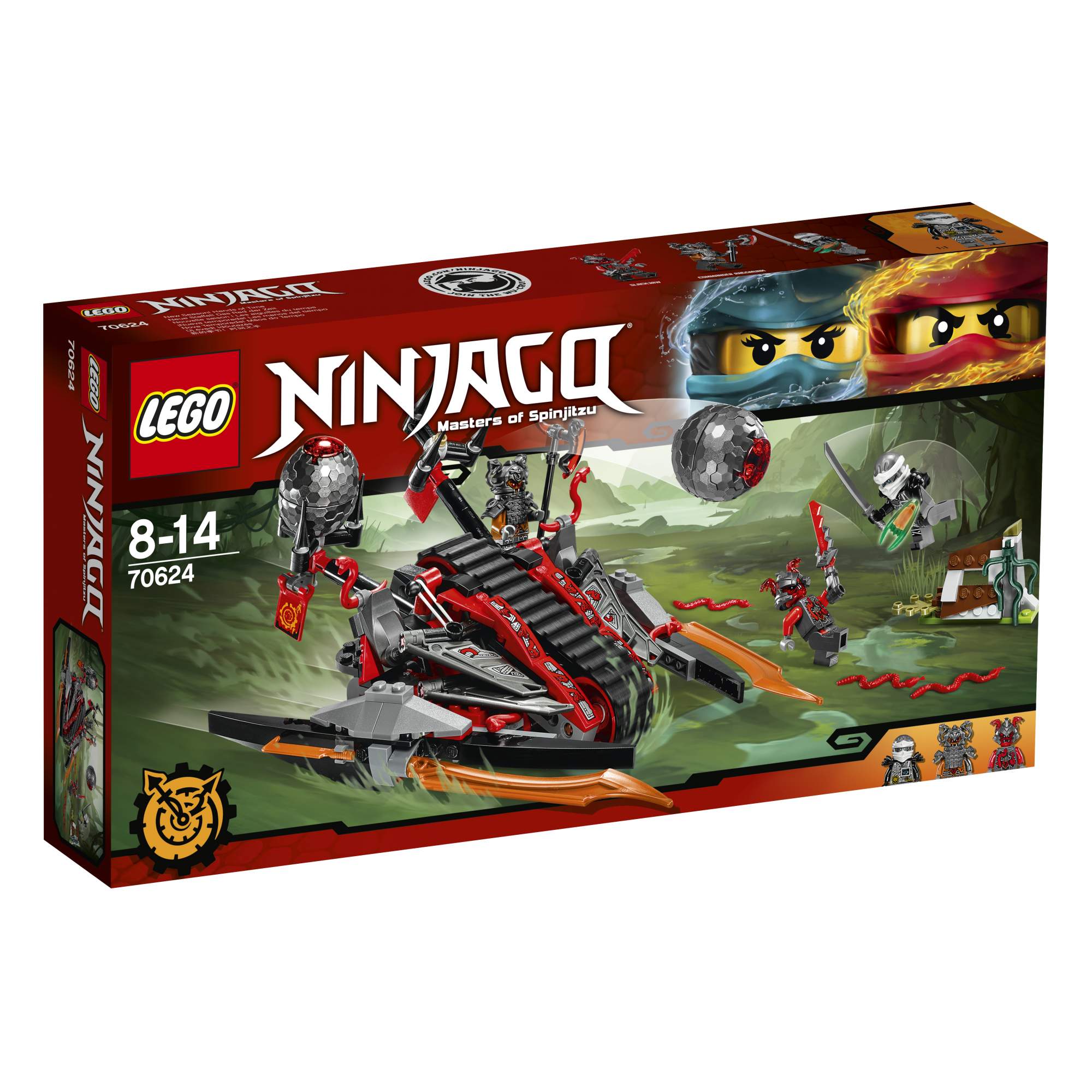 Конструктор LEGO Ninjago Алый захватчик (70624) - характеристики и