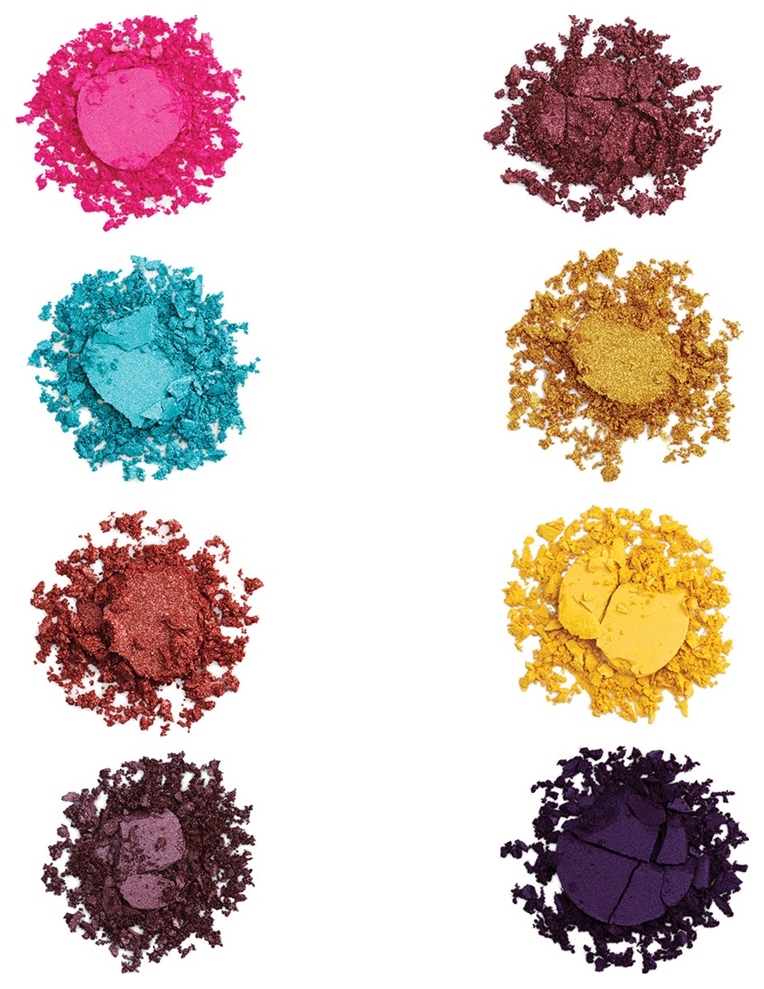 Тени для век Makeup Revolution Creative Vol 1 Makeup Pigment Palette 24x0,5 г