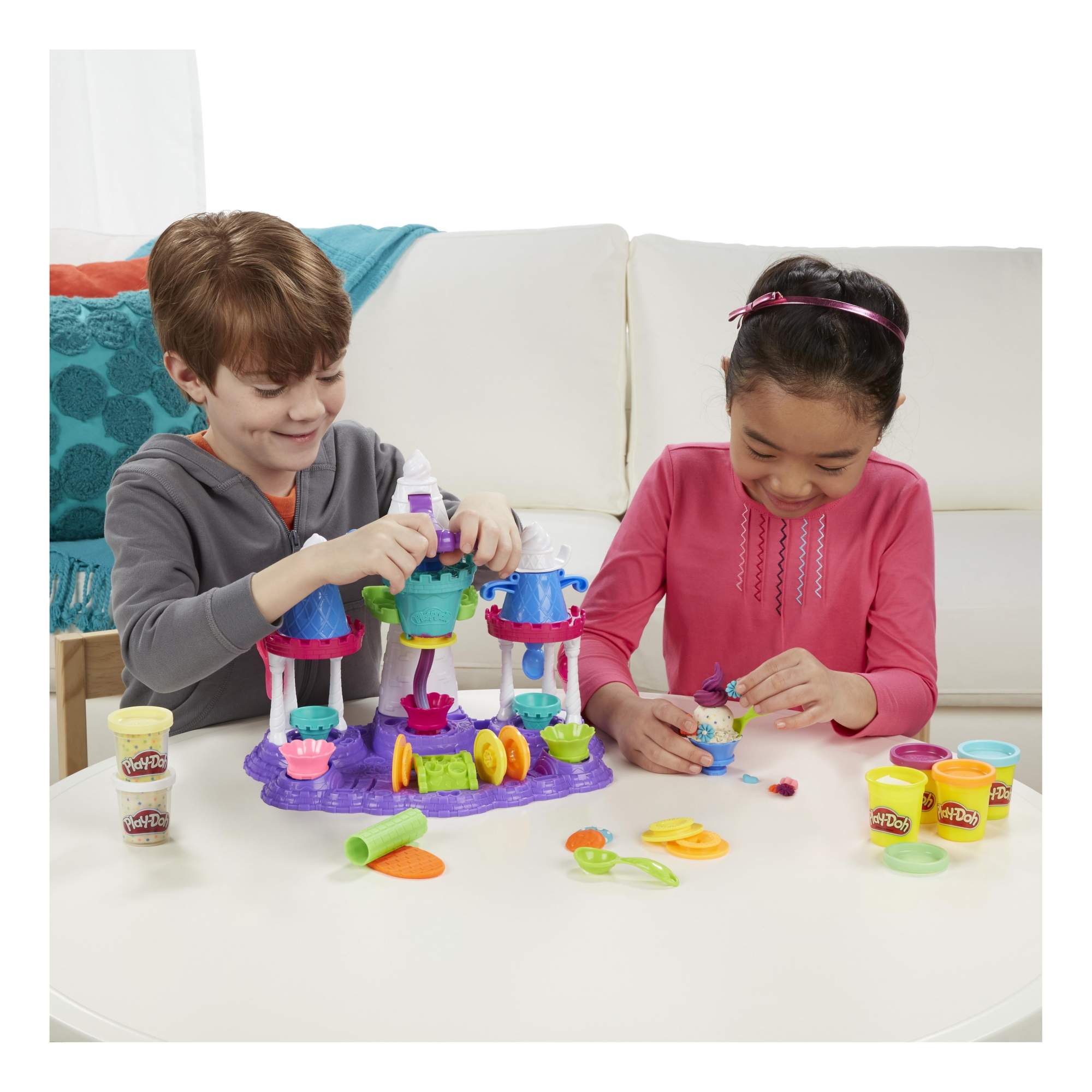 Play-doh игровой набор замок мороженого b5523 - отзывы покупателей на  Мегамаркет