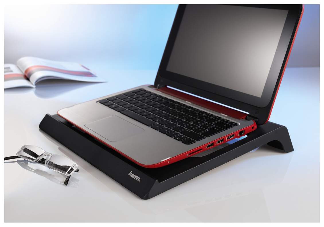 Подставка для ноутбука Hama Black Edition 0053070 0053070