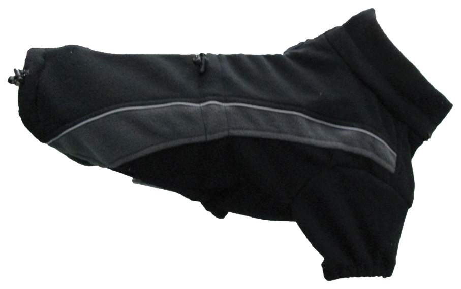 Попона для собак Rogz унисекс, черный, длина спины 40 см